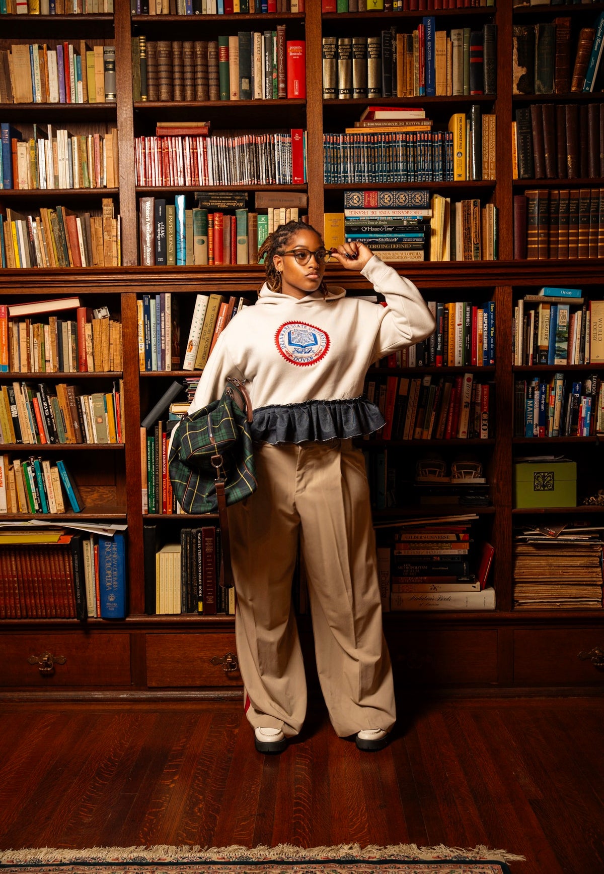 Heritage Reworked Peplum Hoodie