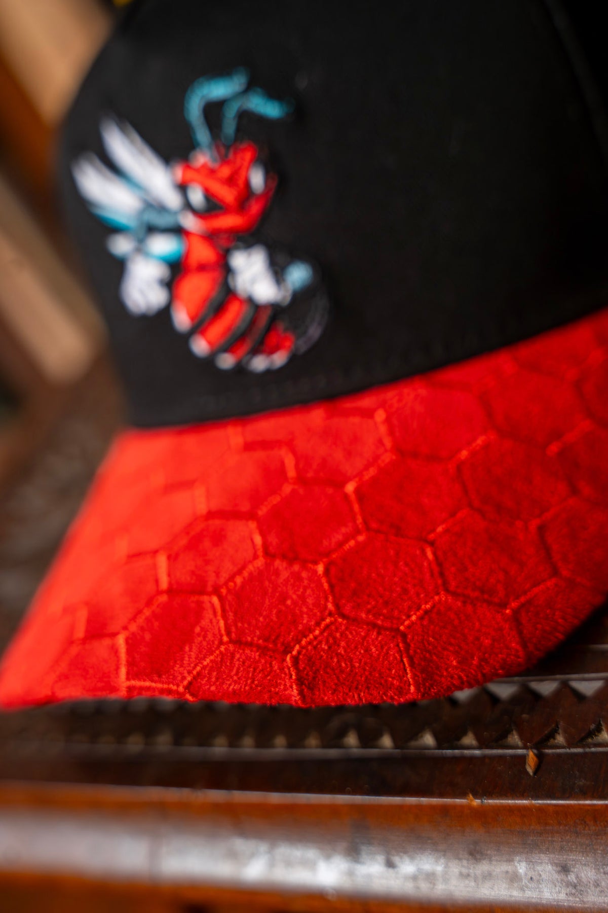 Heritage Hornet Black Honeycomb Cap